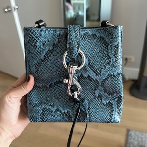 Rebecca Minkoff blue leather purse